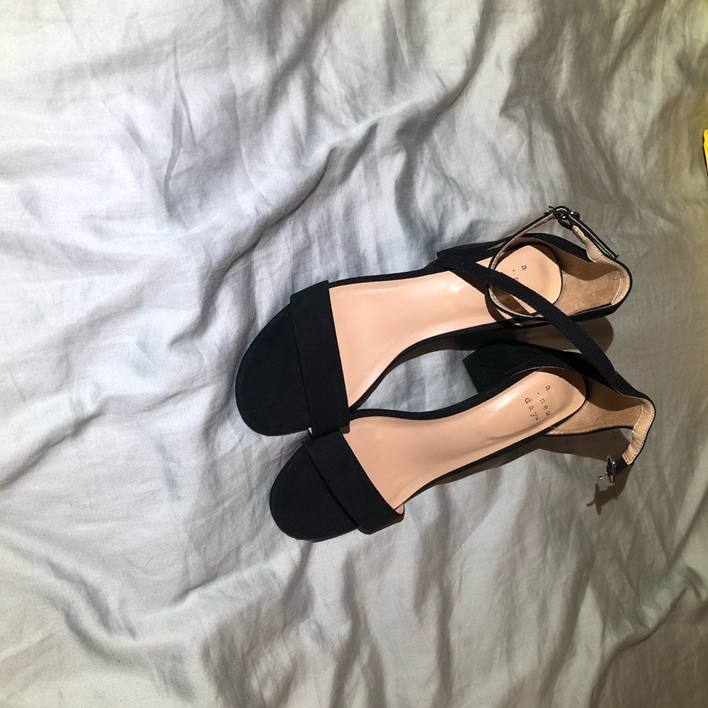 A New Day Black Heel